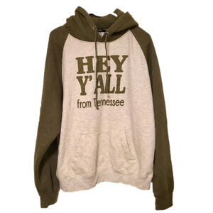 Trading Company Tennessee Swestshirt Hoodie with Pockets and Hey Yall Graphic